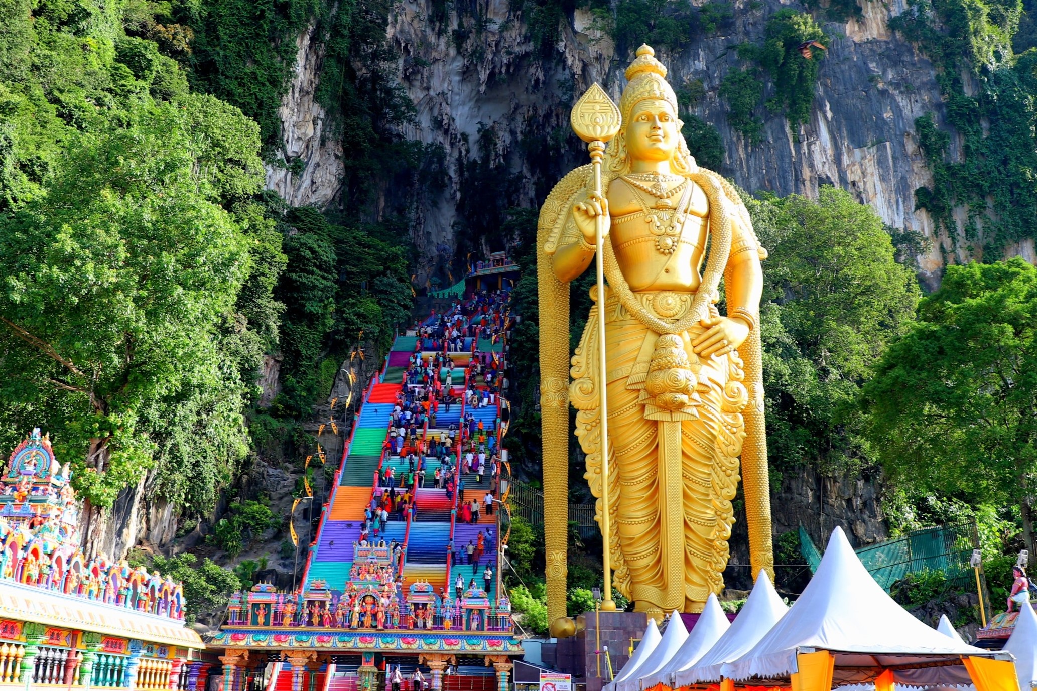 Entrance to Batu Caves